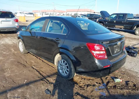 2017 Chevrolet Sonic Lt Auto from USA, damaged, VIN 1G1JD5SH9H4137847